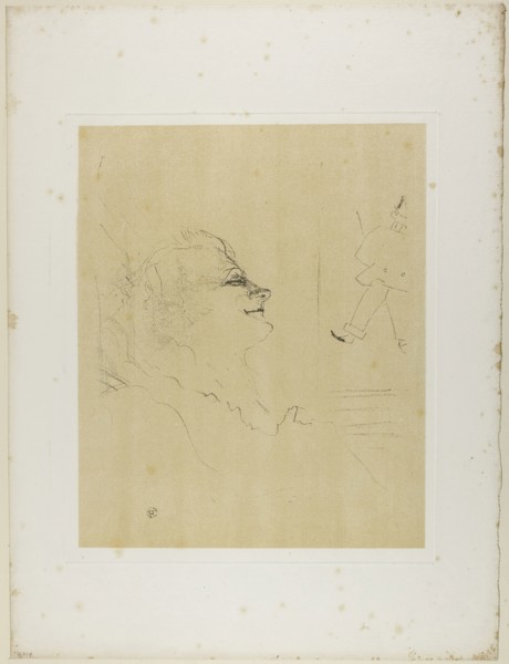 Yvette Guilbert—Pessima, from Yvette Guilbert, 1898, Henri de Toulouse-Lautrec, French, 1864-1901,