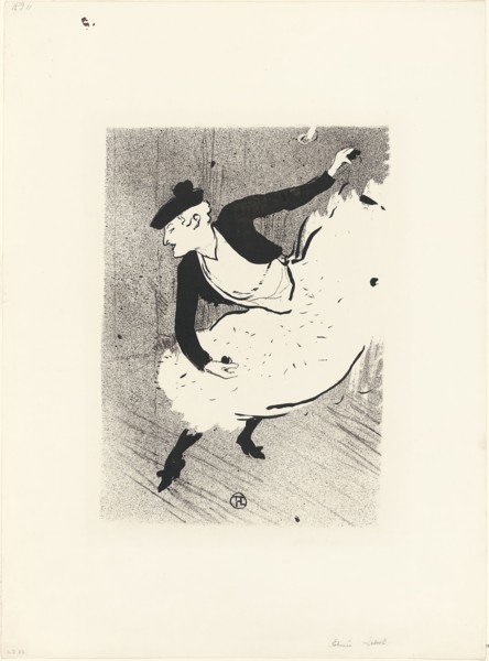 Edmée Lescot, from Le Café-Concert, 1893, Henri de Toulouse-Lautrec (French, 1864-1901), printed by