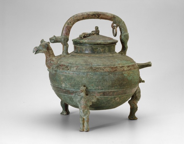 Water Ewer (He), Eastern Zhou dynasty, Warring States period (480–221 B.C.), 4th century B.C.,