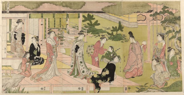 Wakana, Part 1 (Wakana, jo), from the series A Fashionable Parody of the Tale of Genji (Furyu