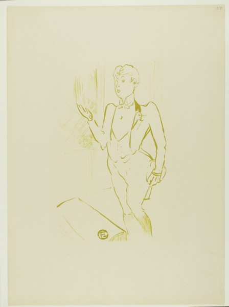 Mary Hamilton, from Le Café-Concert, 1893, Henri de Toulouse-Lautrec (French, 1864-1901), printed