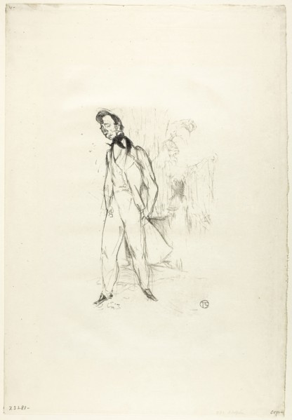 Adolphe ou Le Jeune Homme Triste, 1894, published before 1910, Henri de Toulouse-Lautrec, French,