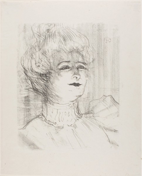 Marie-Louise Marsy, from Treize Lithographies, 1898, published before 1906, Henri de