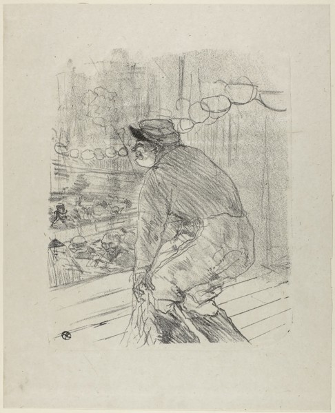 Polin, from Treize Lithographies, 1898, Henri de Toulouse-Lautrec, French, 1864-1901, France,