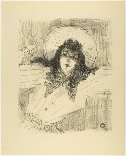 May Belfort, from Treize Lithographies, 1898, published before 1906, Henri de Toulouse-Lautrec,