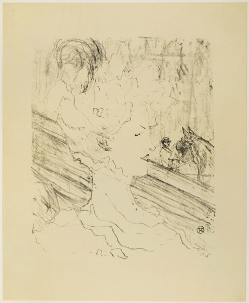 Emilienne d’Alençon, from Treize Lithographies, 1898, published before 1906, Henri de