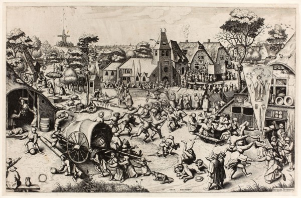 The Kermis of Saint George, c. 1559, Joannes van Doetecum (Flemish, active 1551-1605) or Lucas van