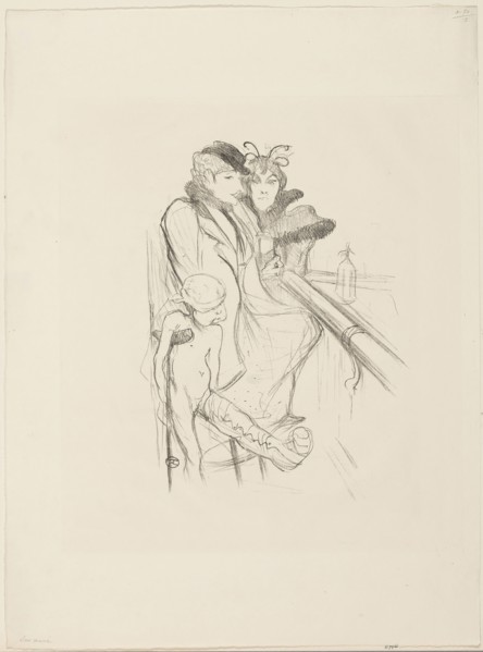 Eros vanné, 1894, published before 1910, Henri de Toulouse-Lautrec, French, 1864-1901, France,