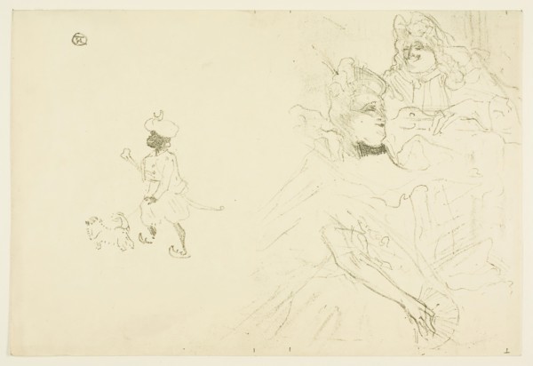 Cover for L’exemple de Ninon de Lenclos amoureuse, 1898, Henri de Toulouse-Lautrec, French,