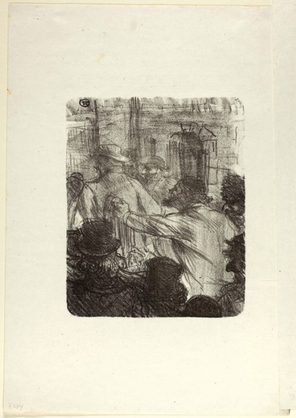 Textile Market, Cracow, from Au Pied du Sinaï, 1897, published 1898, Henri de Toulouse-Lautrec,