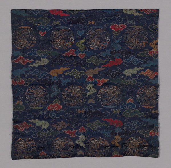Uchishiki (Altar Cover), Meiji period (1868–1912), 1875/1900, Japan, 66.3 x 64.8 cm (26 1/8 x 25
