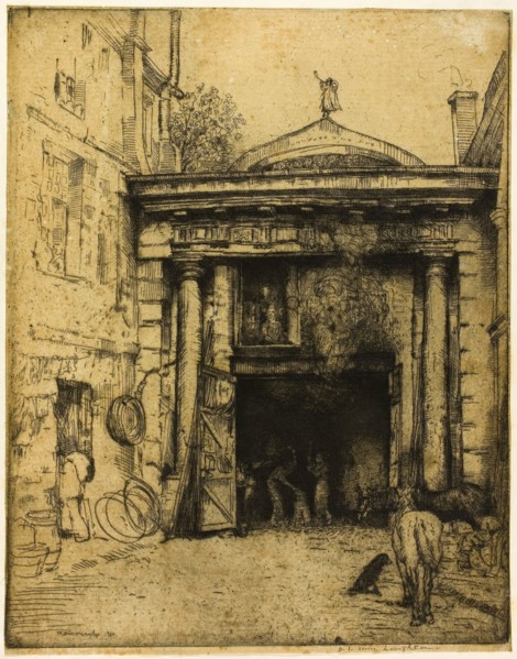 Forge of the Carmelites, 1900, Donald Shaw MacLaughlan, American, born Canada, 1876-1938, United