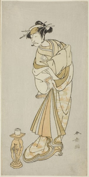 The Actor Ichikawa Danjuro V as the Spirit of Monk Seigen in the Shosagoto Dance Sequence Sono