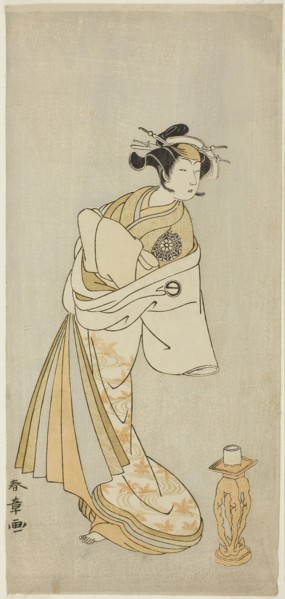 The Actor Nakamura Noshio I as the Spirit of the Courtesan Takao, in the Shosagoto Dance Sequence