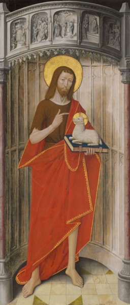 Panels from the High Altar of the Charterhouse of Saint-Honoré, Thuison-les-Abbeville: Saint John