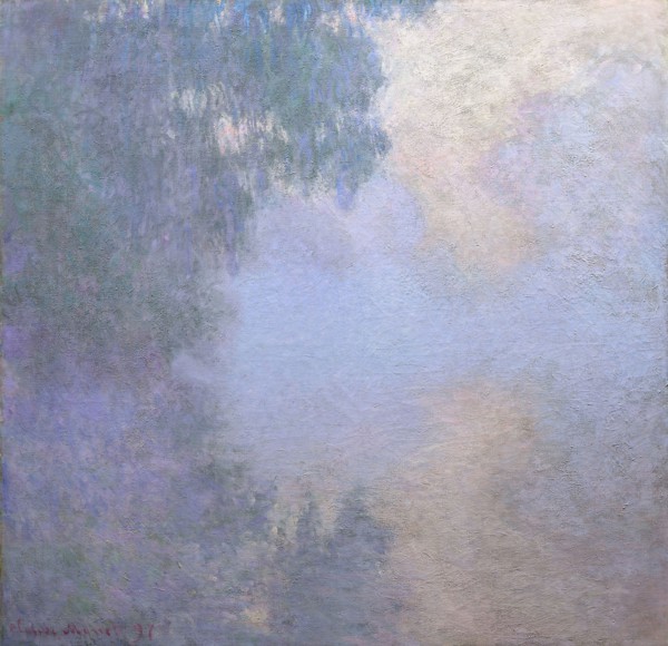 Branch of the Seine near Giverny (Mist), from the series Mornings on the Seine, 1897, Claude Monet,