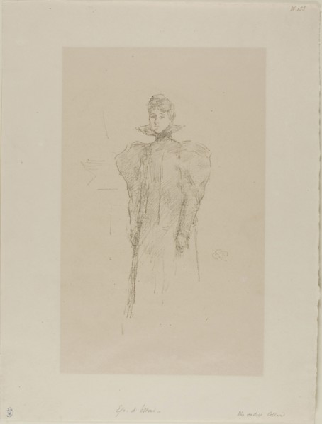 The Medici Collar, 1897, James McNeill Whistler, American, 1834-1903, United States, Transfer