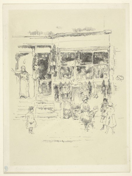 Chelsea Rags, 1888, published 1892, James McNeill Whistler, American, 1834-1903, United States,