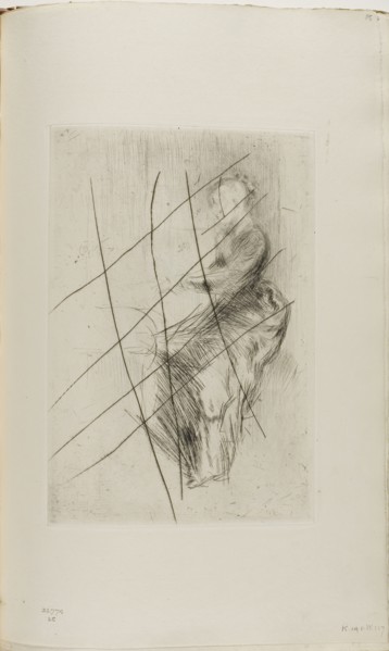 The Piano, 1875–1877, James McNeill Whistler, American, 1834-1903, United States, Drypoint with
