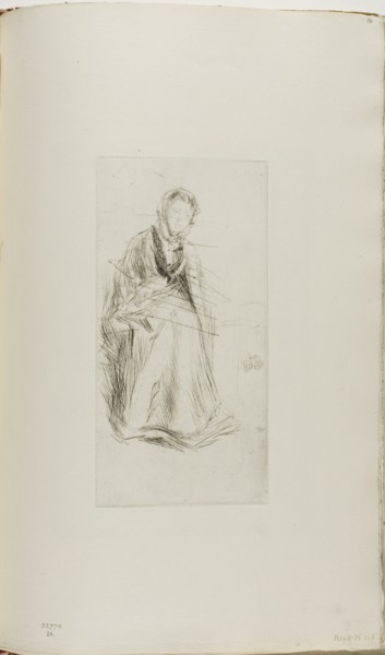 The Scotch Widow, 1875/76, James McNeill Whistler, American, 1834-1903, United States, Drypoint,