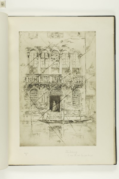 The Balcony, 1879/80, James McNeill Whistler, American, 1834-1903, United States, Etching and