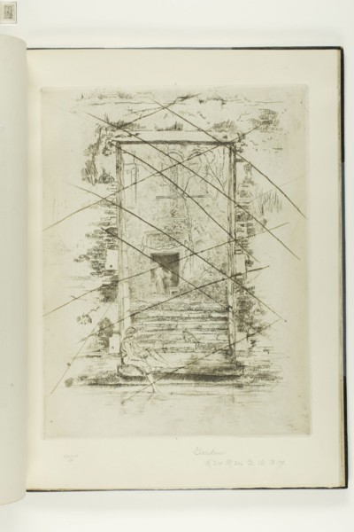 The Garden, 1879/80, James McNeill Whistler, American, 1834-1903, United States, Etching and