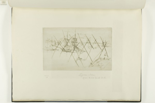 Lagoon, Noon, 1879/80, James McNeill Whistler, American, 1834-1903, United States, Etching and