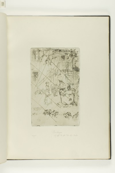 Turkeys, 1880, James McNeill Whistler, American, 1834-1903, United States, Etching and drypoint