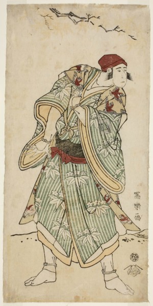 The Actor Ichikawa Yaozo III as the Sparrow Seller Bunji Yasukata (Sandai-me Ichikawa Yaozo no