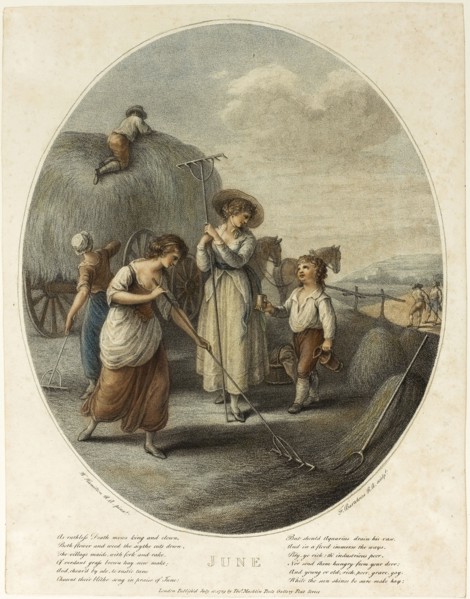 June, July 10, 1789, Francesco Bartolozzi (Italian, 1727-1815), after William Hamilton (English,
