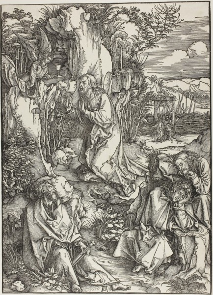 Agony in the Garden, from The Large Passion, c. 1496–97, Albrecht Dürer, German, 1471-1528,