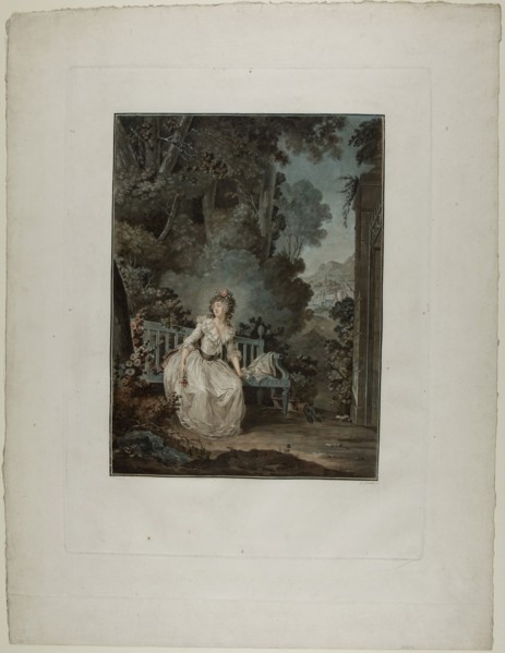 Madame Dugazon in the Opera Nina, ou La folle par amour (Nina, or The Woman Maddened by Love),
