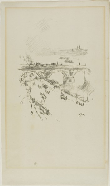Waterloo Bridge, 1896, James McNeill Whistler, American, 1834-1903, United States, Transfer