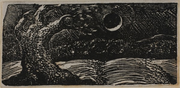 Blasted Tree and Flattened Crops, from The Pastorals of Virgil, 1821, William Blake, English,
