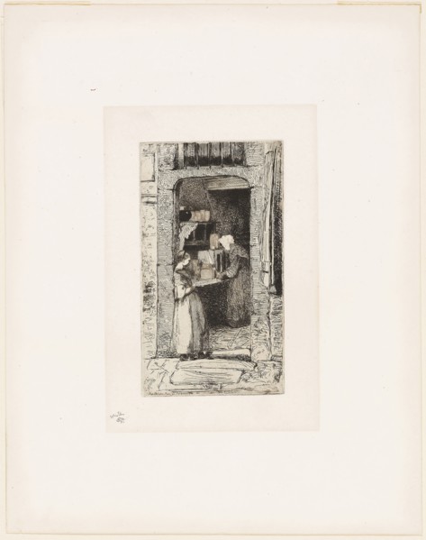 La Marchande de Moutarde (The Mustard Seller), 1858, James McNeill Whistler, American, 1834-1903,