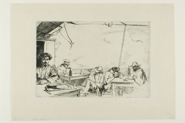 Soupe à trois sous (Soup for three sous), 1859, James McNeill Whistler, American, 1834-1903, United