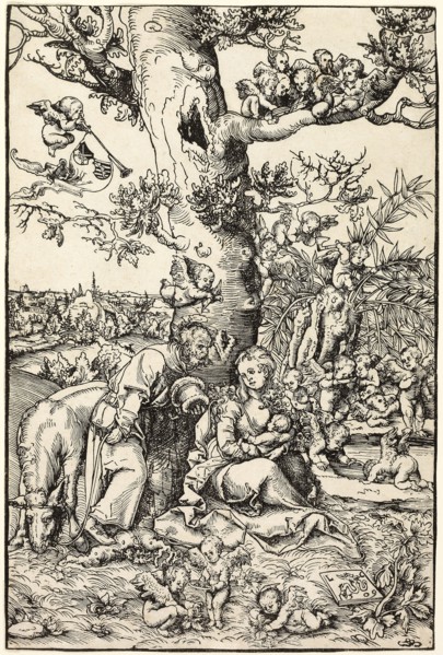 The Rest on the Flight into Egypt, 1509, Lucas Cranach the Elder, German, 1472-1553, Germany,