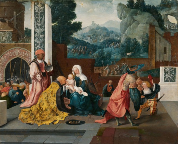 Adoration of the Magi, c. 1519, Jan van Scorel, Netherlandish, 1495-1562, Netherlands, Oil on