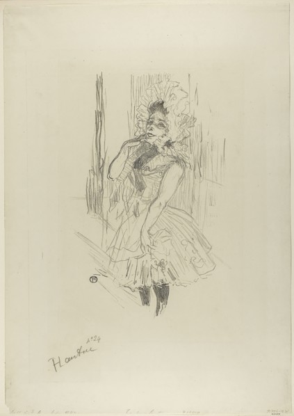 Anna Held, in Toutes ces Dames au Théâtre, 1894, published 1895, Henri de Toulouse-Lautrec, French,