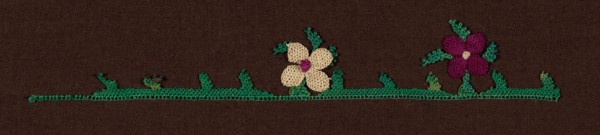 Edging, 1875/1900, Eastern Mediterranean, probably Cyprus, Eastern Mediterranean Region, Silk and