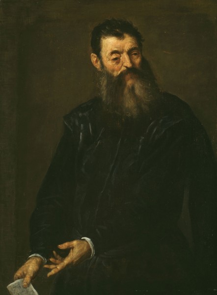 Portrait of a Gentleman, c. 1590, Palma Giovane (Jacopo Palma), Italian, c. 1548-1628, Italy, Oil