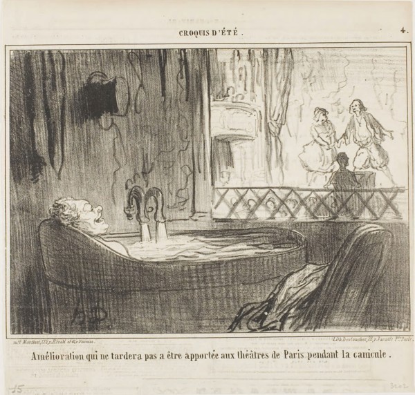 Proposal for improvement for the theatres in Paris, which will not fail to have its effect during