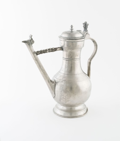 Spouted Wine Flagon, c. 1750, Abraham Ganting, Swiss, active 1743-1770, Bern, Switzerland, Bern,