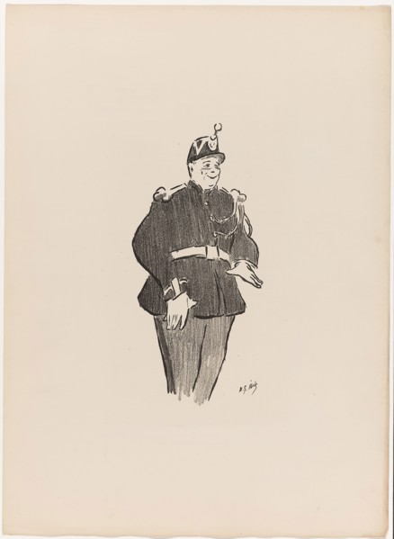 Polin, from Le Café-Concert, 1893, Henri-Gabriel Ibels (French, 1867-1936), printed by Edward