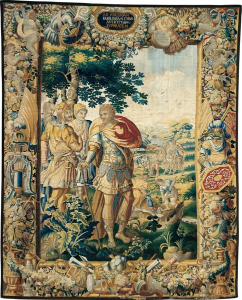 The Diversion of the Euphrates, from The Story of Cyrus, c. 1670, Adapted from designs by Michiel