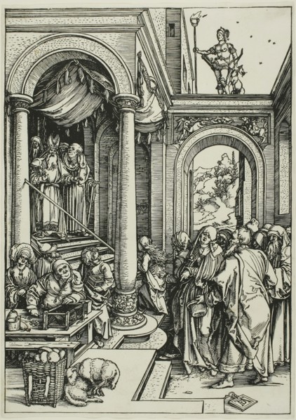 The Presentation of the Virgin in the Temple, from The Life of the Virgin, c. 1503–04, published