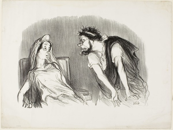 Oedipe., When my sword cut into his bleeding heart, You are trembling Madame, It was then that the