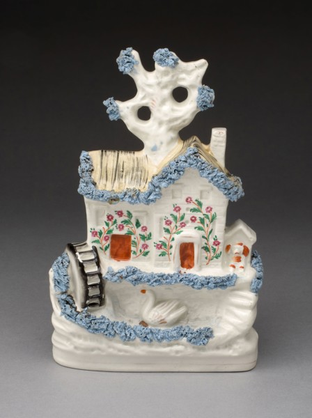 Chimney Ornament, c. 1830, England, Staffordshire, Staffordshire, Glazed earthenware with