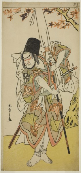 The Actor Nakamura Nakazo I as Katsuhei, Servant of a Princely Family, in the Play Uta Kurabe Tosei