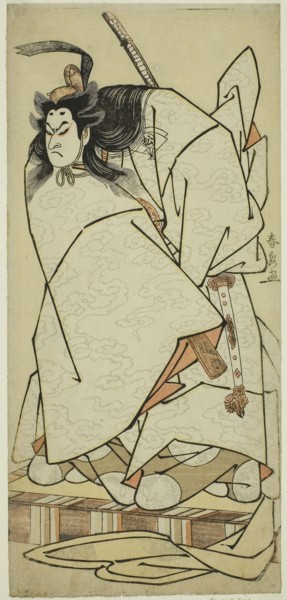 The Actor Onoe Matsusuke I as Ashikaga Takauji in the Play Kumoi no Hana Yoshino no Wakamusha,